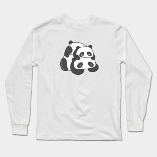 Panda Puddle Long Sleeve T-Shirt